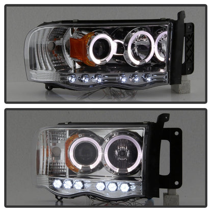 Spyder Dodge Ram 1500 02-05/Ram 2500 03-05 Projector Headlights LED - 5009982