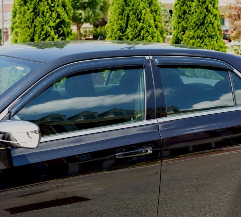 AVS 11-18 Volkswagen Jetta Ventvisor Outside Mount Window Deflectors 4pc - 94985-C-Dub Tech
