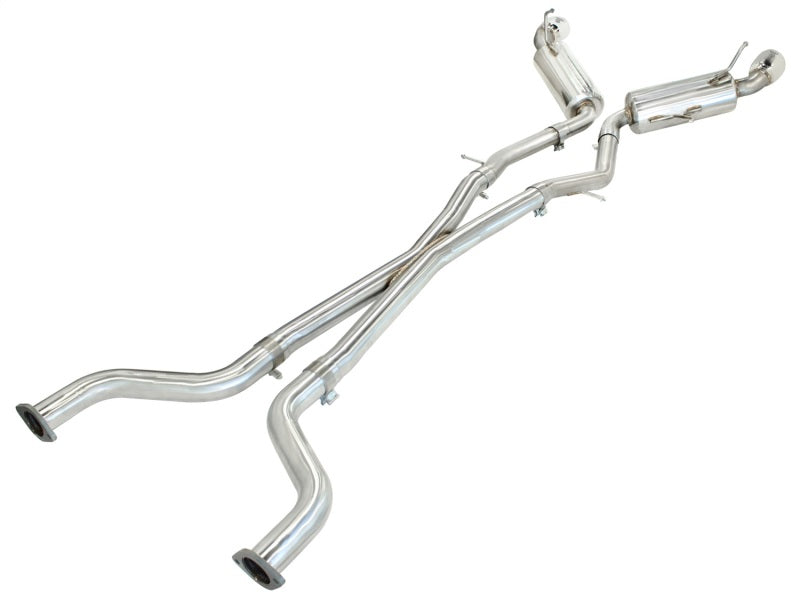 aFe Takeda 2.5inch SS Exhaust Cat-Back 09-13 Nissan 370Z V6 - 49-36107