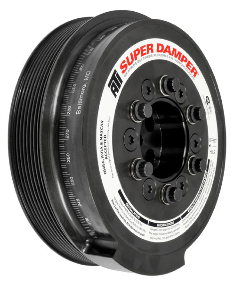ATI Damper - 7.95in - Steel - 8 Grv - - ATI918888-C-Dub Tech