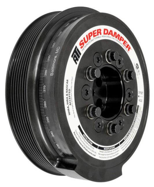ATI Damper - 7.95in - Steel - 8 Grv - - ATI918888-C-Dub Tech