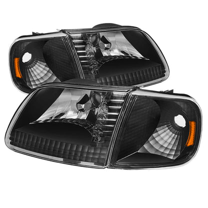 Xtune Ford F150 97-03 / Expedition 97-02 Crystal Headlights w/Corner - 5070319