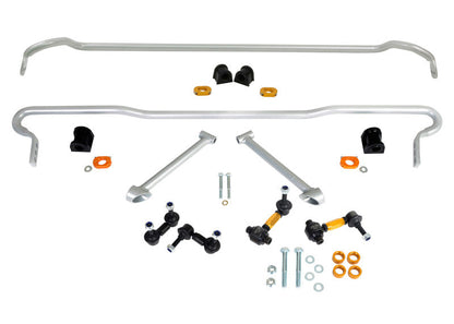 Whiteline 08-10 Subaru WRX Front And Rear Sway Bar Kit 2 - BSK011