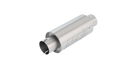 Borla Universal Resonator Option 3in Center/Center 5in Round x 10in - 401343