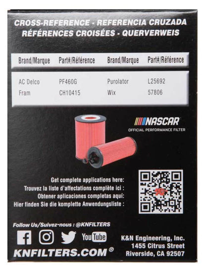 K&N Oil Filter OIL FILTER AUTOMOTIVE - HP-7016