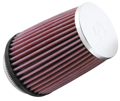 K&N Universal Chrome Filter .625in Flange L x 4in Base - RC-2600