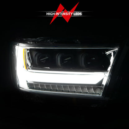 ANZO 19-20 Dodge Ram 1500 Tradesman LED Projector Headlights Plank - 111495-R