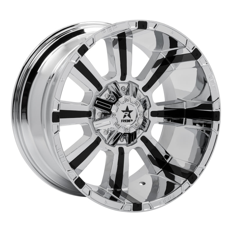 RBP 94R CHROME W/BLK INSERTS