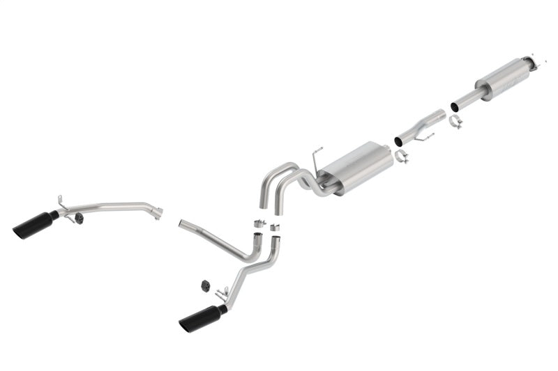 Borla 11-14 Ford F-150 5.0L Stainless Steel S-Type Catback Exhaust - 140416BC-C-Dub Tech