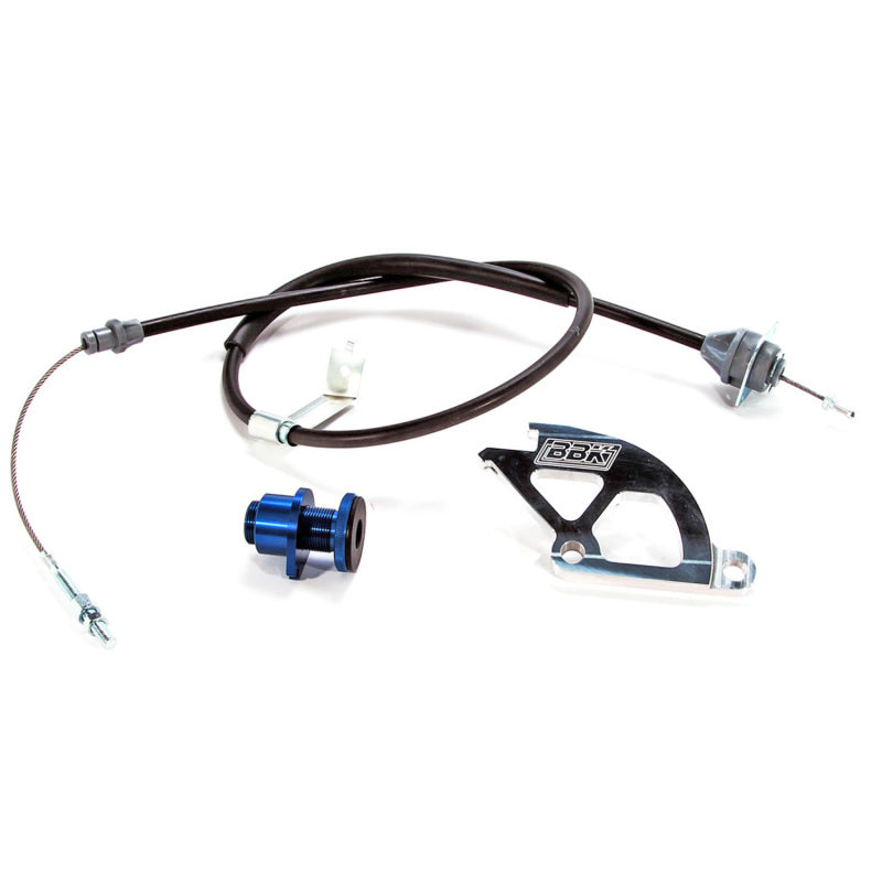 BBK 79-95 Mustang Adjustable Clutch Quadrant Cable And Firewall Adjuster - 15055-C-Dub Tech