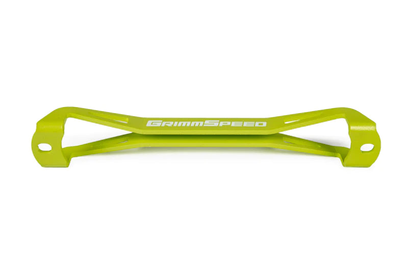 Grimm Speed Subaru Impreza/WRX/STI/Legacy/Forester/Baja/BRZ Lightweight Battery Tiedown- Neon Green - 121037