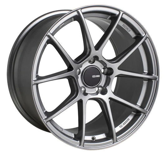 Enkei TS-V 17x8 5x100 45mm Offset 72.6mm Bore Storm Grey - 522-780-8045GR