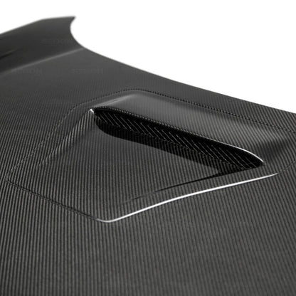 Seibon 17-20 Honda Civic Type-R (FK8) TSII Style Carbon Fiber - HD17HDCVR-TSII