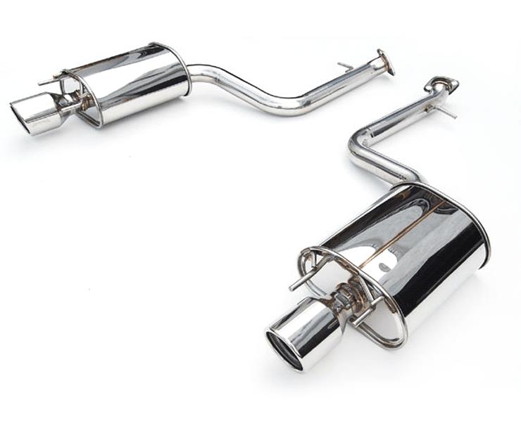 Invidia 14-17 VW Golf-R Q300 w/ Oval Stainless Steel Tips - HS14GFRG3S