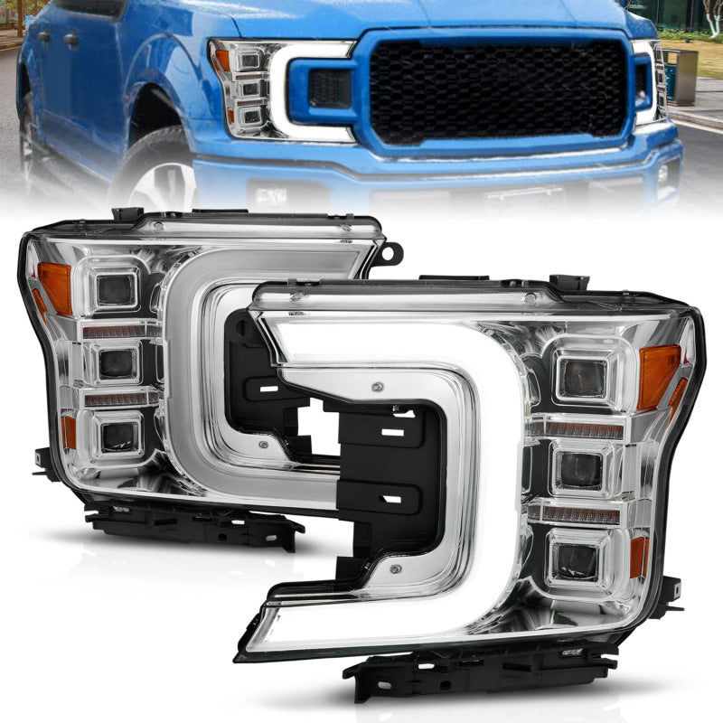 Anzo 18-20 Ford F-150 Full Led Projector Light Bar Style - 111521