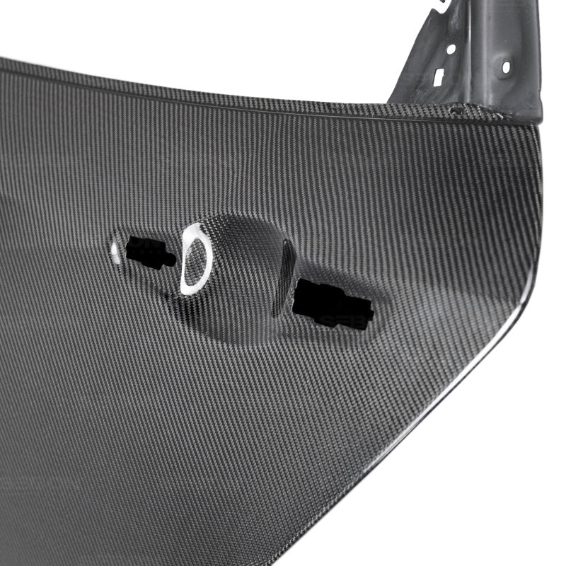 Seibon 2017 Honda Civic Type-R OE Style Gloss Carbon Fiber - DD17HDCVR-R