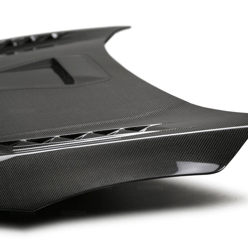 Seibon 17-20 Honda Civic Type-R (FK8) TSII Style Carbon Fiber - HD17HDCVR-TSII