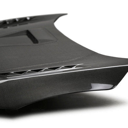 Seibon 17-20 Honda Civic Type-R (FK8) TSII Style Carbon Fiber - HD17HDCVR-TSII