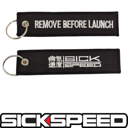 STITCHED FLIGHT TAG KEYCHAIN UNIVERSAL