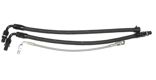 ISR Performance Bottom Mount Turbo Lines - SR20DET S14 Motor - IS-T25-NS14