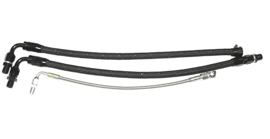 ISR Performance Bottom Mount Turbo Lines - SR20DET S13 Motor - IS-T25-NS13
