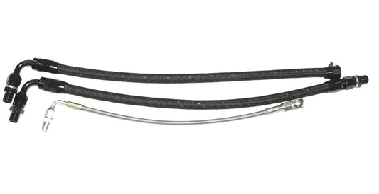ISR Performance Top Mount Turbo Lines - SR20DET S13 Motor - IS-T25-NS13-EXT