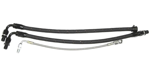 ISR Performance Top Mount Turbo Lines - SR20DET S14 Motor - IS-T25-NS14-EXT