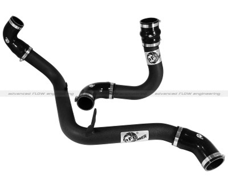 aFe BladeRunner 2.5 inch Black Intercooler Hot and Cold Side Tubes with Couplings and Clamps Kit Ford Focus ST 13-15