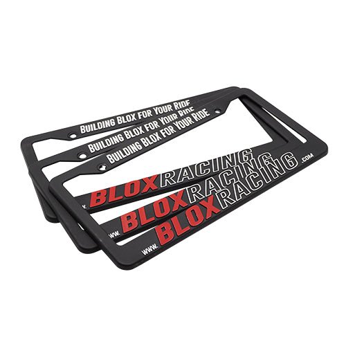 Blox Racing License Plate Frame - New Logo