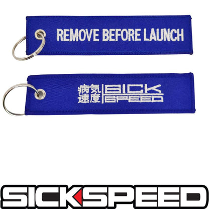 STITCHED FLIGHT TAG KEYCHAIN UNIVERSAL