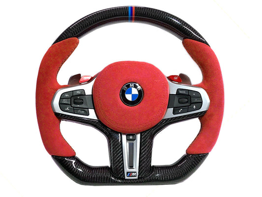 BMW 2 | 3 | 4 | 5 | 6 | X Series M Sport OEM Upgraded Customized Steering Wheel 2018-2020-C-Dub Tech