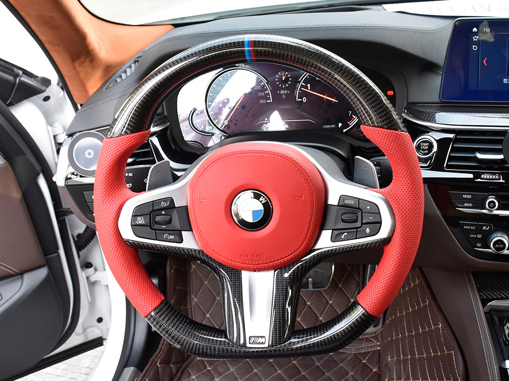 BMW 2 | 3 | 4 | 5 | 6 | X Series M Sport OEM Upgraded Customized Steering Wheel 2018-2020-C-Dub Tech