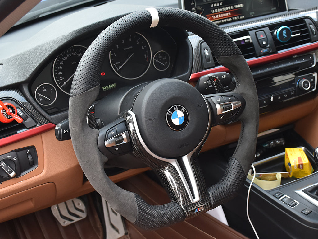 BMW M5 | M6 | X5M | X6M F Series OEM Upgraded Customized Steering Wheel-C-Dub Tech