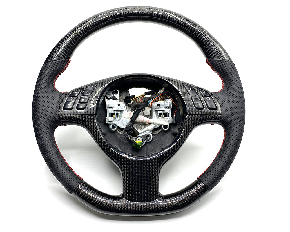 BMW M3 E46 OEM Upgraded Customized Steering Wheel 2001-2006-C-Dub Tech