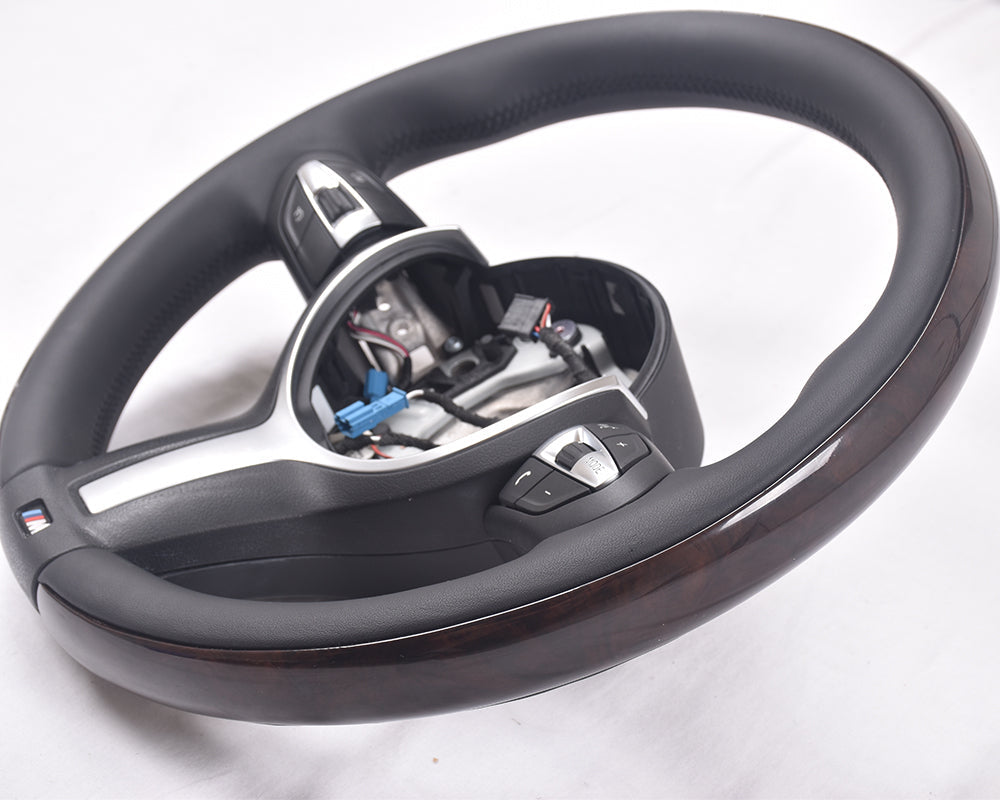 BMW 2 | 3 | 4 | 5 | 6 | X Series M Sport 3 Spoke OEM Upgraded Customized Steering Wheel-C-Dub Tech