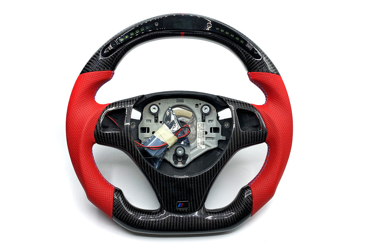 BMW M3 E92 E90 E93 OEM Upgraded Customized Steering Wheel-C-Dub Tech