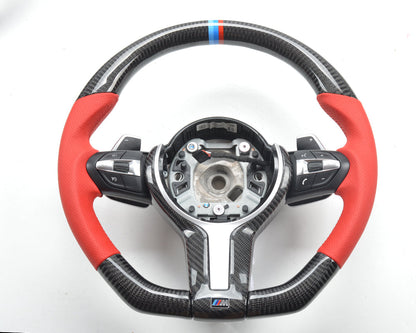 BMW 2 | 3 | 4 | 5 | 6 | X Series M Sport 3 Spoke OEM Upgraded Customized Steering Wheel-C-Dub Tech