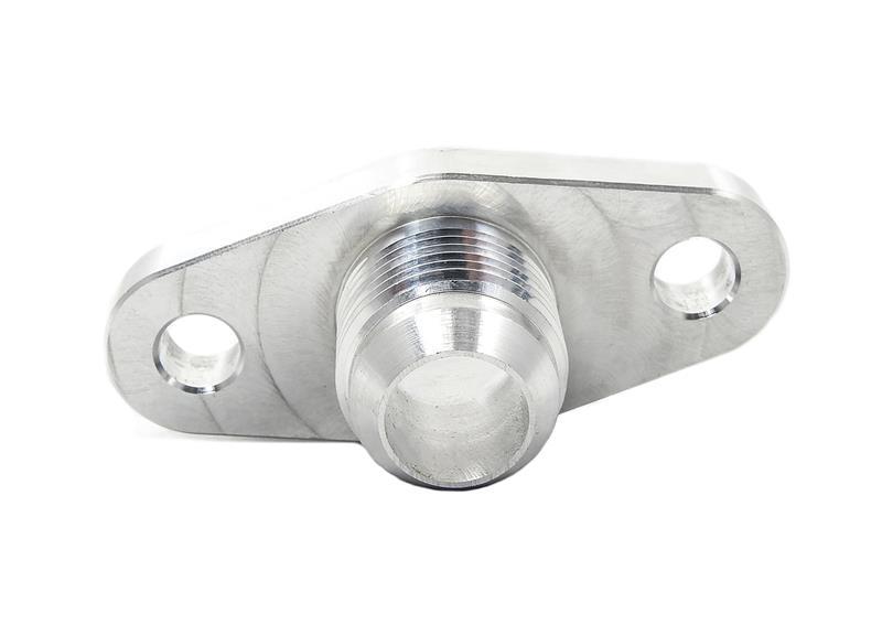 Borg Warner Turbo -10AN Ported Oil Drain Flange-C-Dub Tech