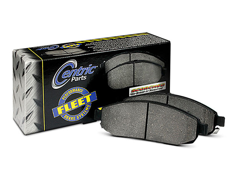 Centric Fleet Performance Pads with Hardware Front Dodge Challenger 2009