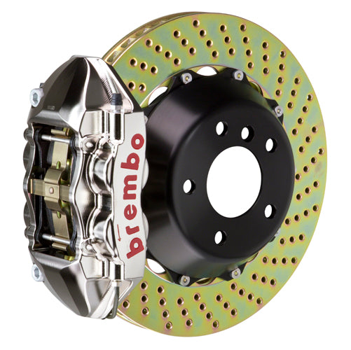 Brembo GT-R Big Brake Kit (Rear) - 345x28mm (14") 4-Piston Caliper 15+ Subaru WRX STI - GT-R-2P-.8042A