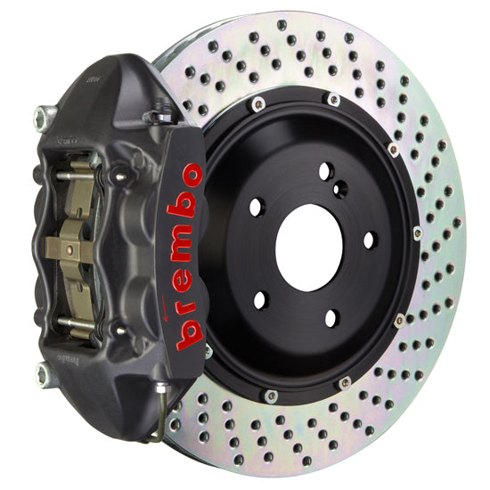 Brembo GT-S Big Brake Kit (Rear) - 345x28mm (13.6") 4-Piston Caliper 15+ Subaru WRX STI - GT-S-2P-.8042A