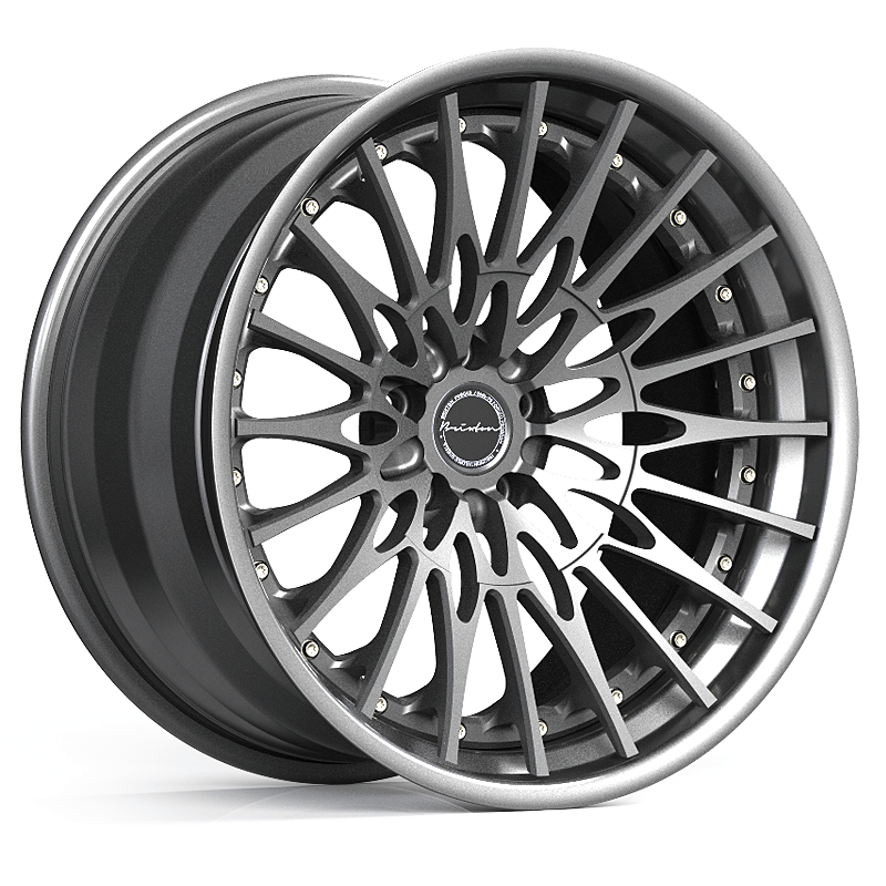 Brixton HS1 Targa Series 3-Piece Forged Wheel