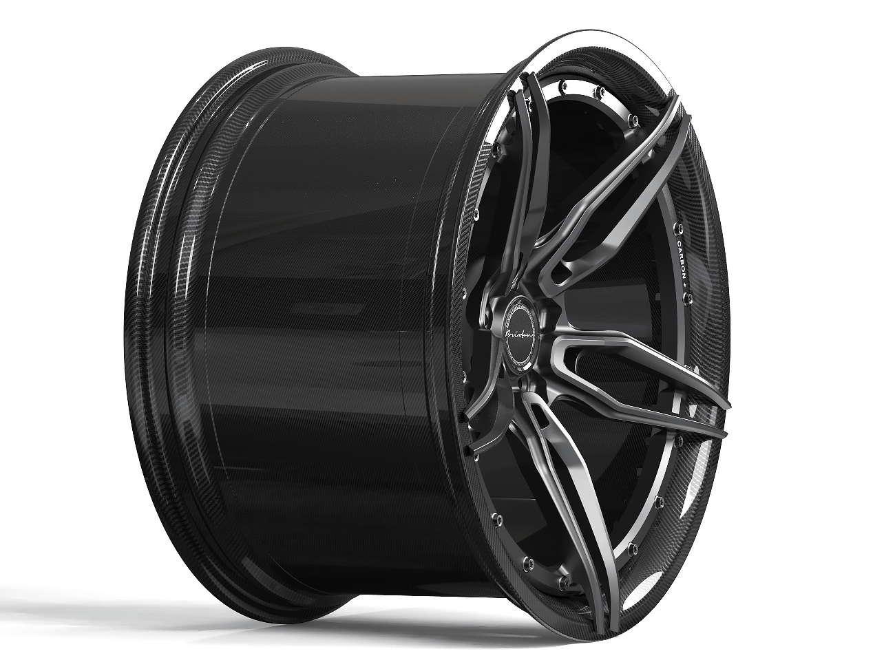 Brixton PF2 Carbon+ Series 2-Piece Forged Wheel