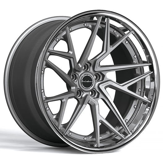 Brixton PF8 Targa Series 3-Piece Forged Wheel