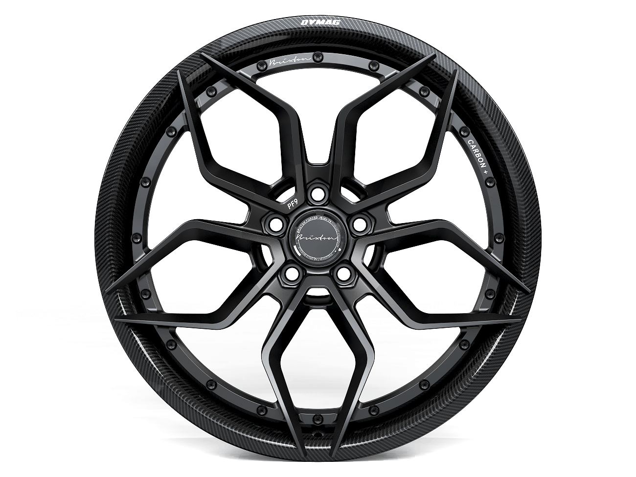 Brixton PF9 Carbon+ Series 2-Piece Forged Wheel