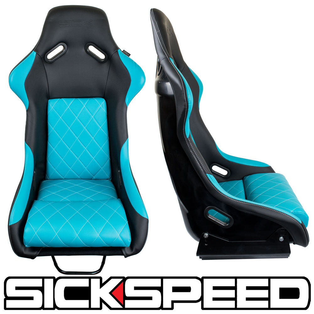 GAIJIN V1 LEATHER DIAMOND STITCH RACING SEATS