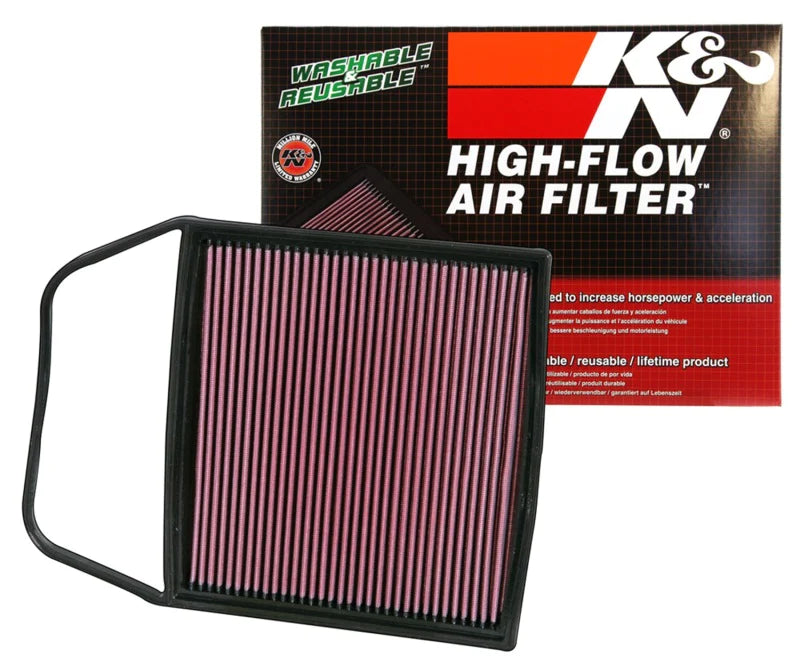 K&N 06-09 BMW 135/335/535 Drop In Air Filter - 33-2367