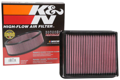 K&N 15-18 Toyota Hiace L4-2.5L DSL Replacement Drop In Air - 33-3143