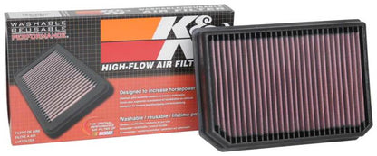 K&N 2019 Mercedes Benz A250 L4 2.0L F/I Replacement Air - 33-3133