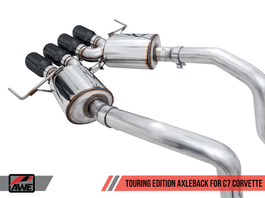 AWE Tuning 14-19 Chevy Corvette C7 Z06/ZR1 Touring Edition Axle-Back - 3015-43143-C-Dub Tech